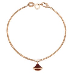 Bvlgari Divas' Dream Carnelian 18K Roségold Armband M/L