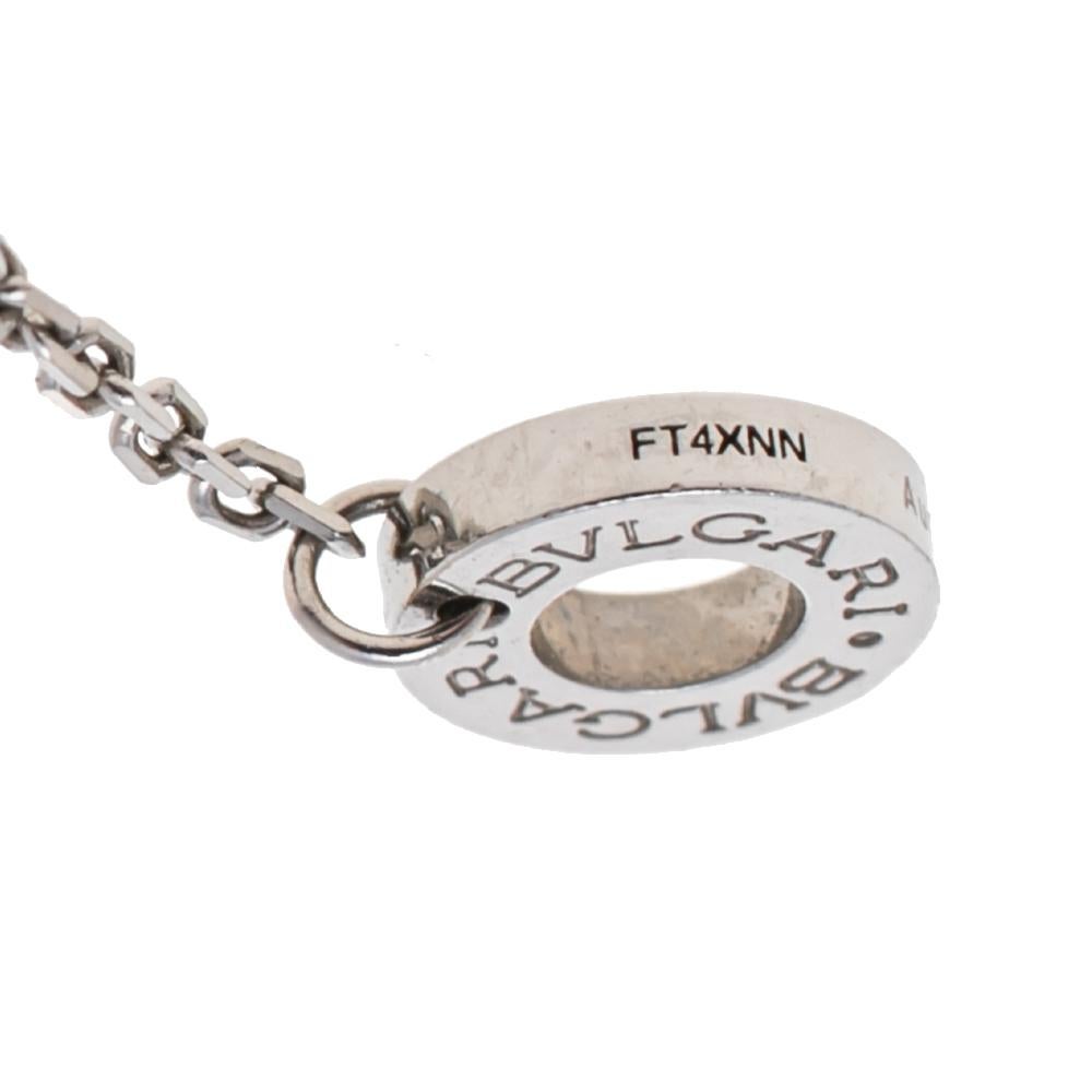 Women's Bvlgari Divas' Dream Diamond 18K White Gold Pendant Necklace