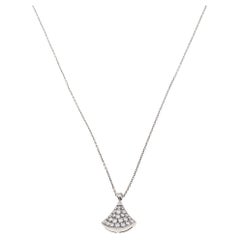 Bvlgari Divas' Dream Diamond 18K White Gold Pendant Necklace