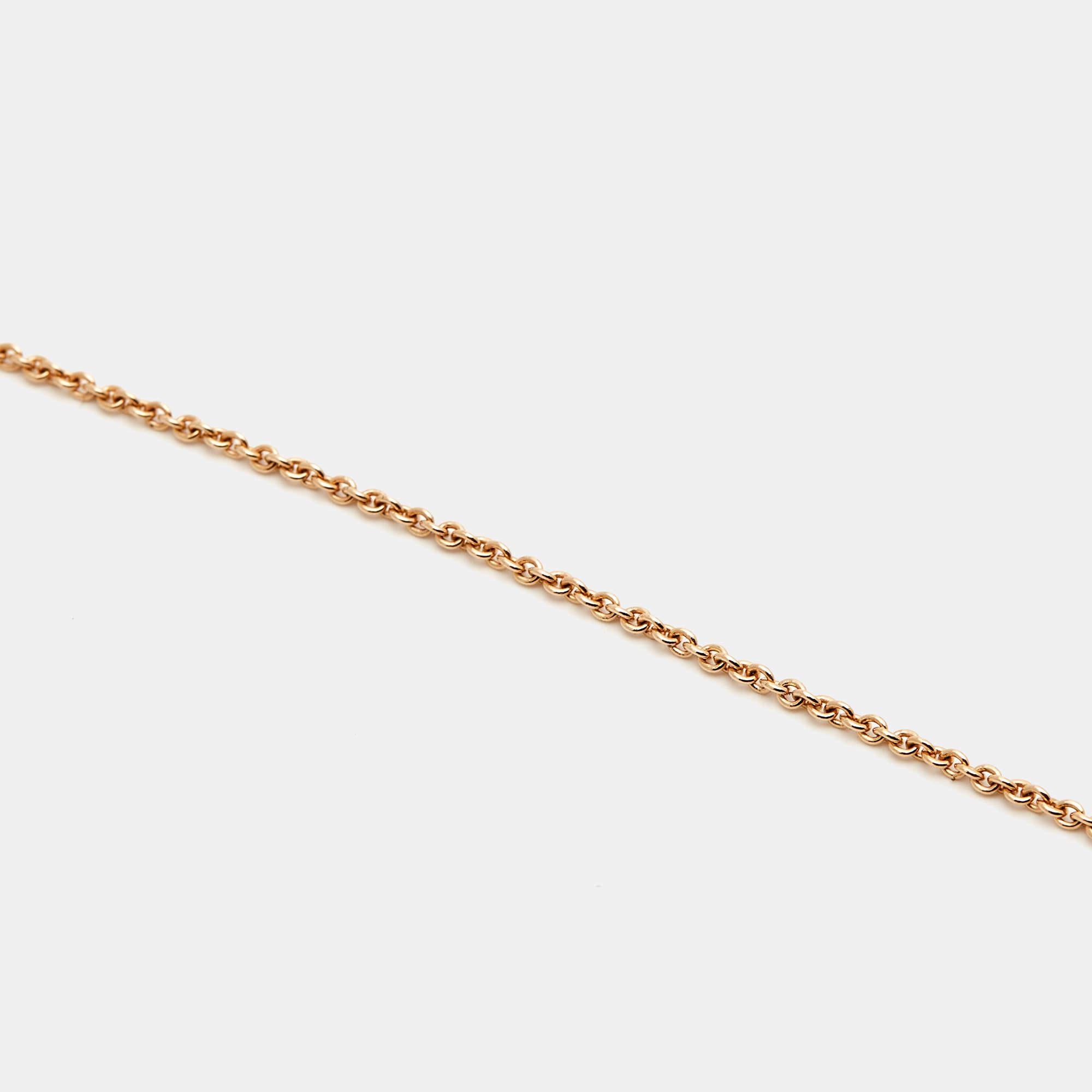 Bvlgari Divas' Dream Diamonds 18k Rose Gold Necklace 1
