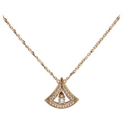 Bvlgari Divas' Dream Diamonds 18k Rose Gold Necklace