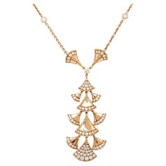 Bvlgari Divas' Dream Diamonds 18k Rose Gold Necklace