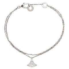 Bvlgari Divas' Dream Diamonds 18k White Gold Bracelet SM