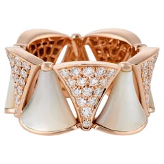 Anillo «Diva's Dream» de Bvlgari, oro rosa de 18 quilates, diamantes de 1,10 quilates, alrededor de 2015