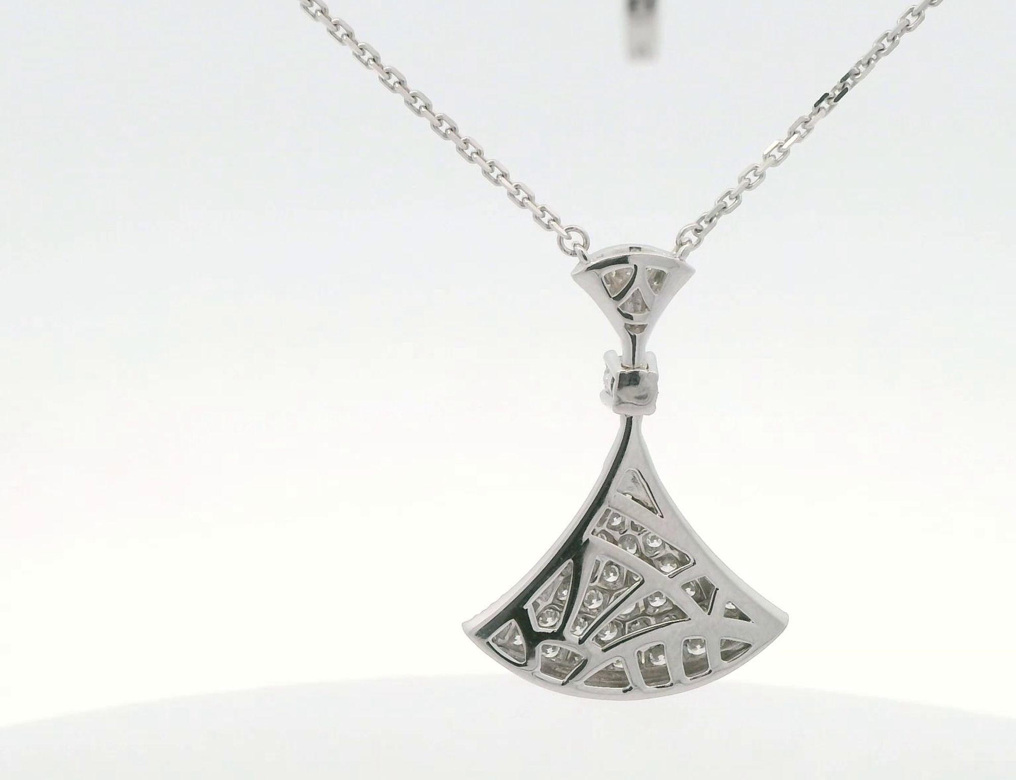 Bvlgari Diva's dream white gold necklace In Excellent Condition For Sale In UTRECHT, NL