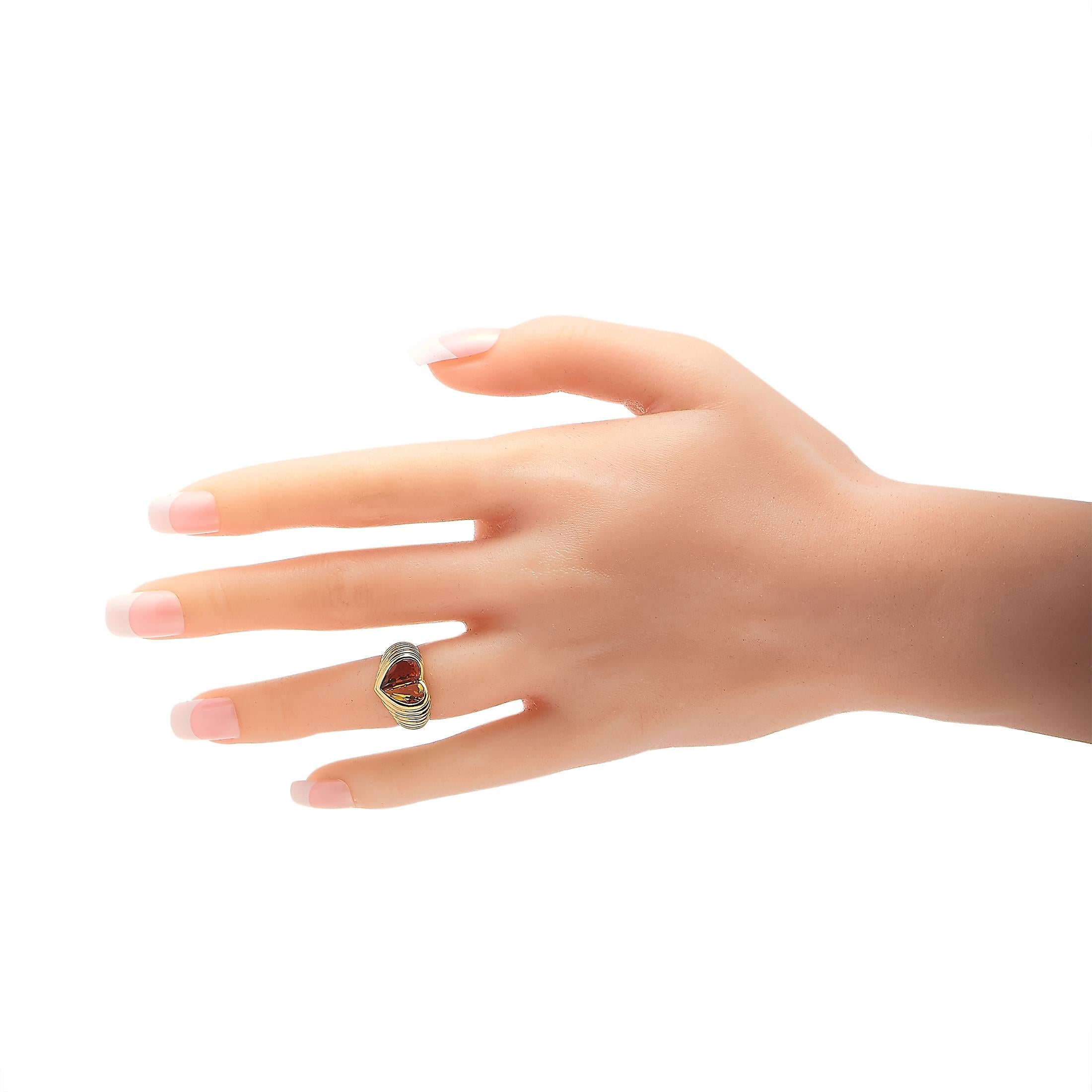 bulgari doppio heart ring