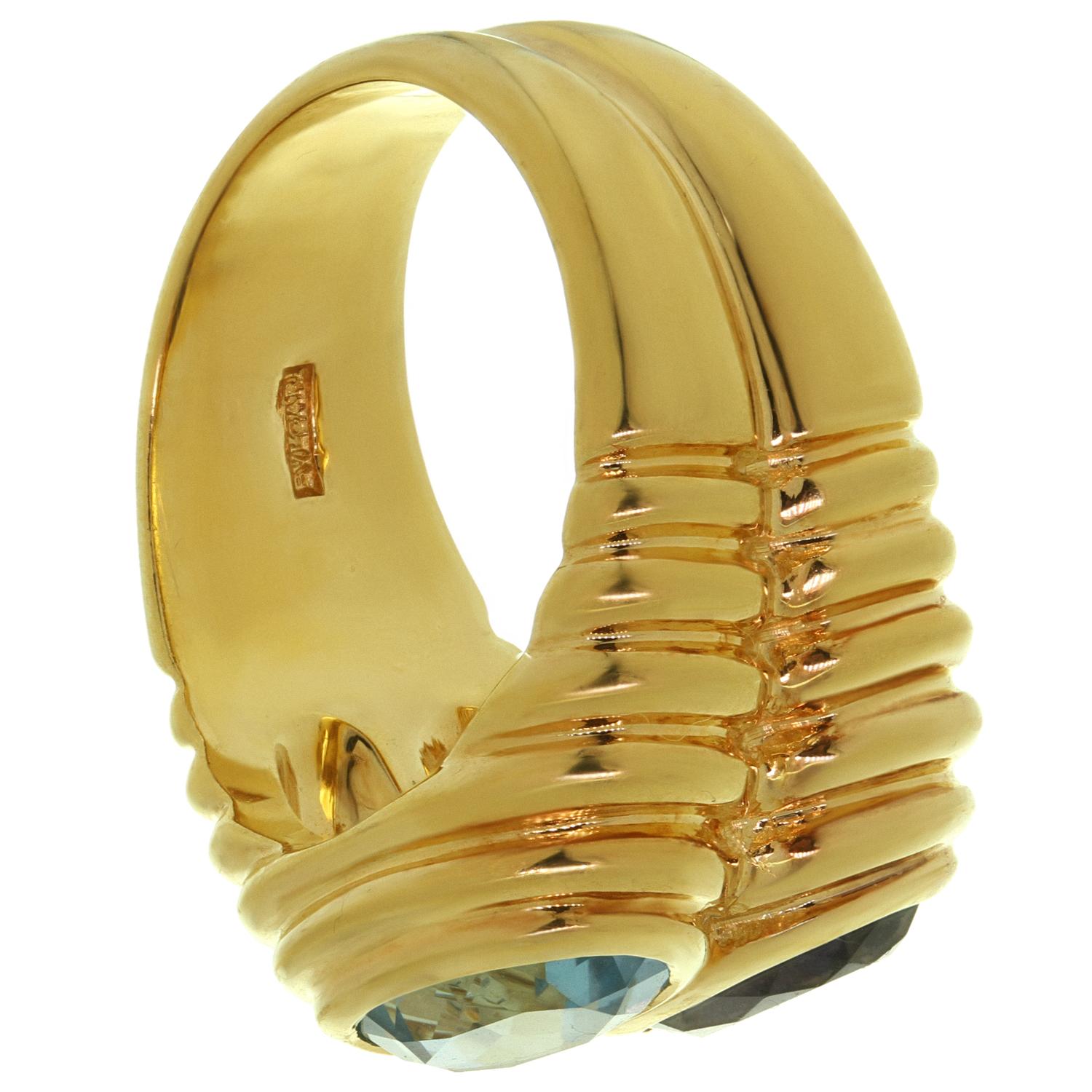 bvlgari 18k gold ring