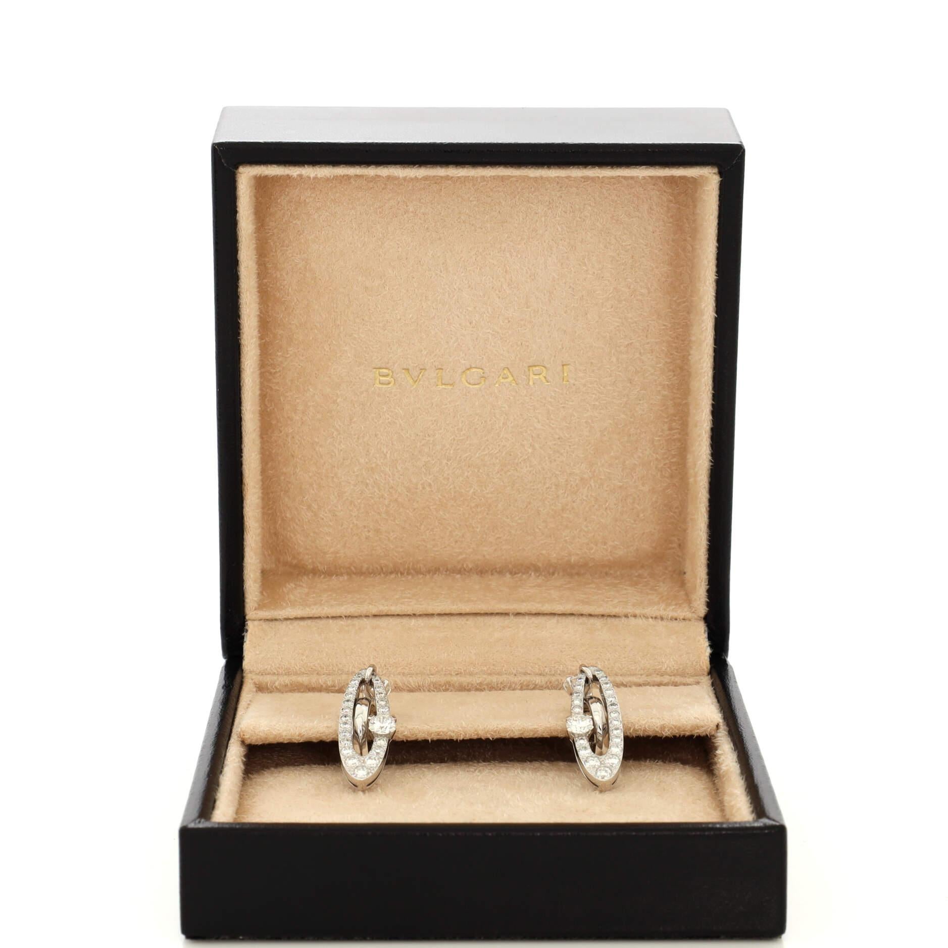 Condition: Great. Minor wear throughout.
Accessories: No Accessories
Measurements: Height/Length: 30.30 mm, Width: 8.35 mm
Designer: Bvlgari
Model: Elisia Drop Earrings 18K White Gold and Diamonds
Exterior Color: White Gold
Item Number: 214796/2