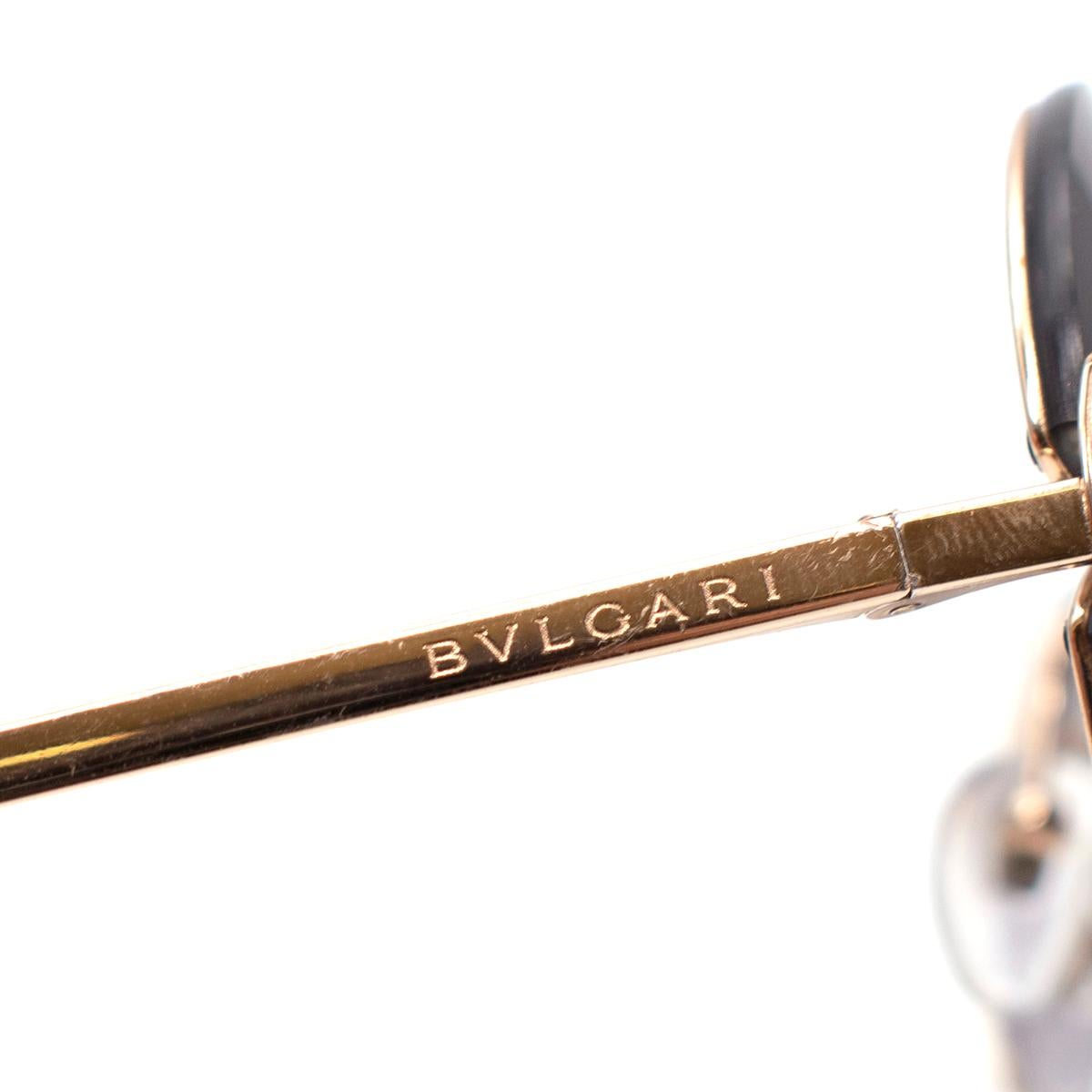 De las mujeres Gafas de sol redondas embellecidas Bvlgari 6101B en venta