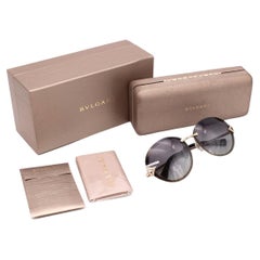 Gafas de sol redondas embellecidas Bvlgari 6101B