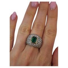 Bvlgari Smaragd & Diamant Ring