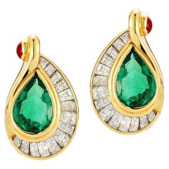 Pendientes Esmeralda Bvlgari