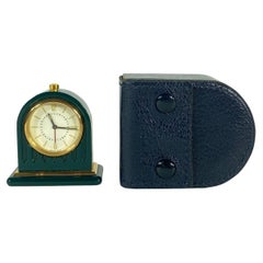 Bvlgari Enameled Desk Alarm Clock in Original Box