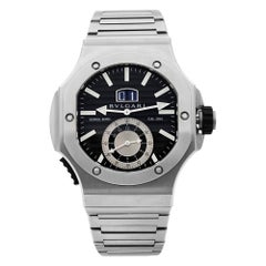 Bvlgari Endurer Chronosprint Daniel Roth Black Dial Automatic Men's Watch 101877