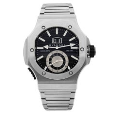 Bvlgari Endurer Daniel Roth Chronosprint Black Dial Automatic Mens Watch 101877