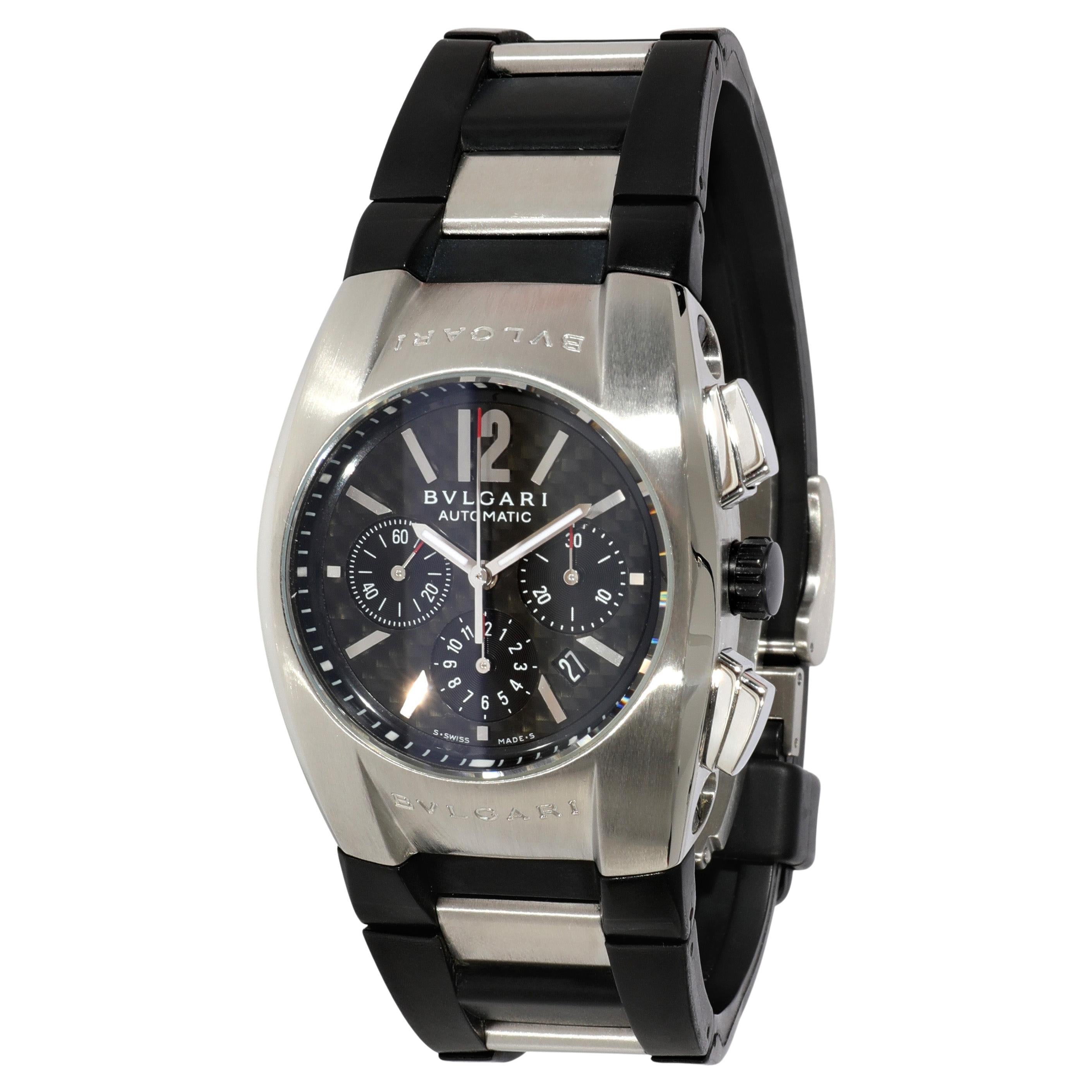 Bvlgari Ergon Eg 35 Sch Men's Watch in Stainless Steel For Sale