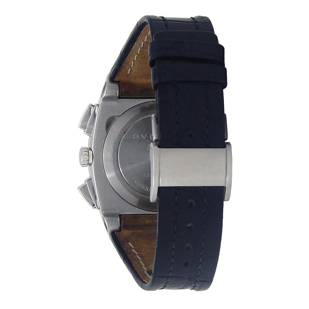 Men's Bvlgari Ergon EG 40 SCH, Black Dial, Certified and Warranty