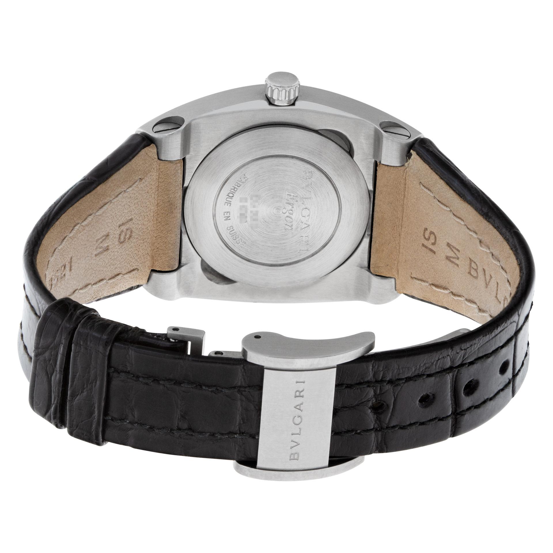 Bvlgari Ergon Uhr Ref Eg30s Edelstahl Gehäuse Quarz Damen
