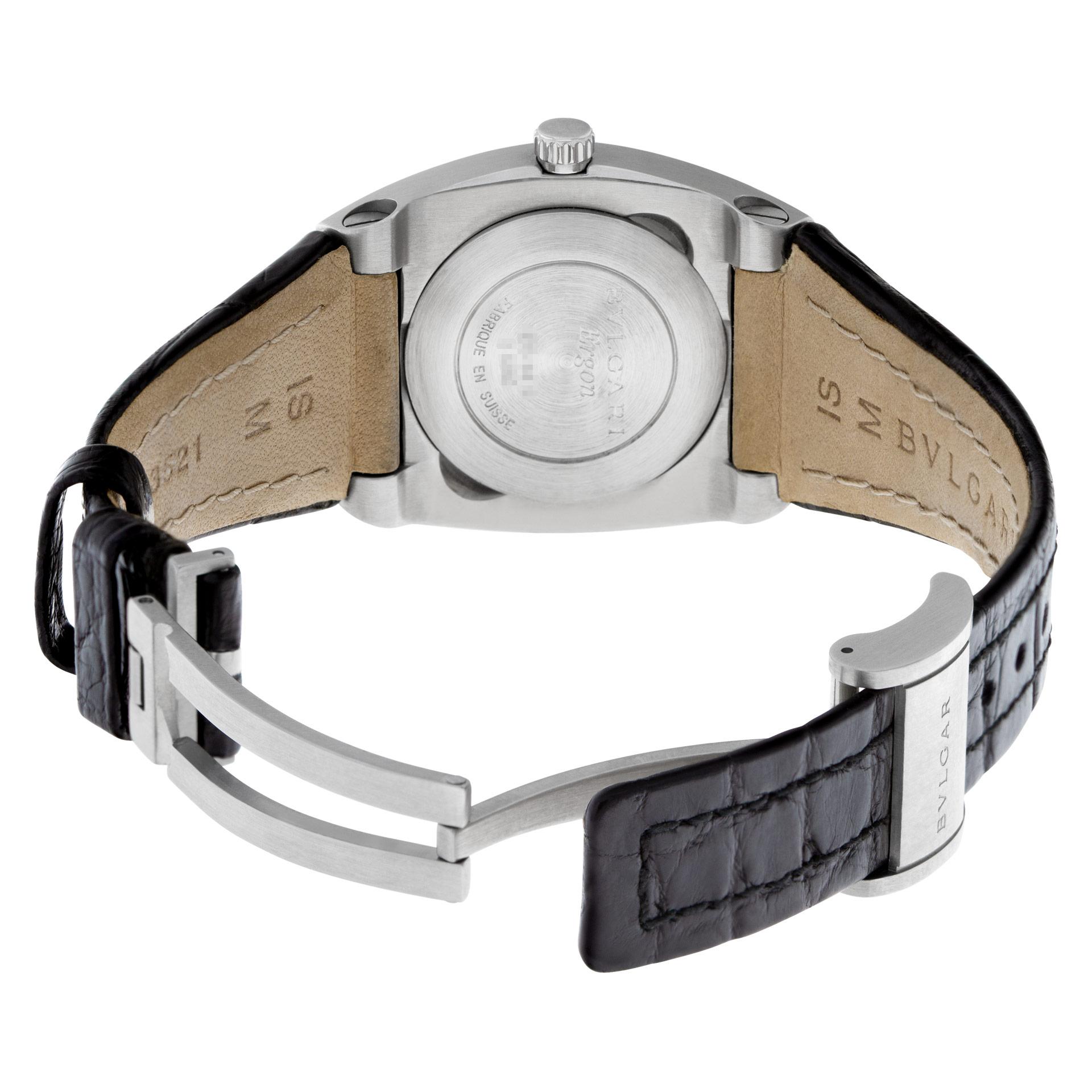 Bvlgari Ergon Uhr Ref Eg30s Edelstahl Gehäuse Quarz 1