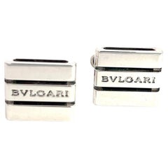 Bvlgari Bulgari Estate Manschettenknöpfe aus Sterlingsilber
