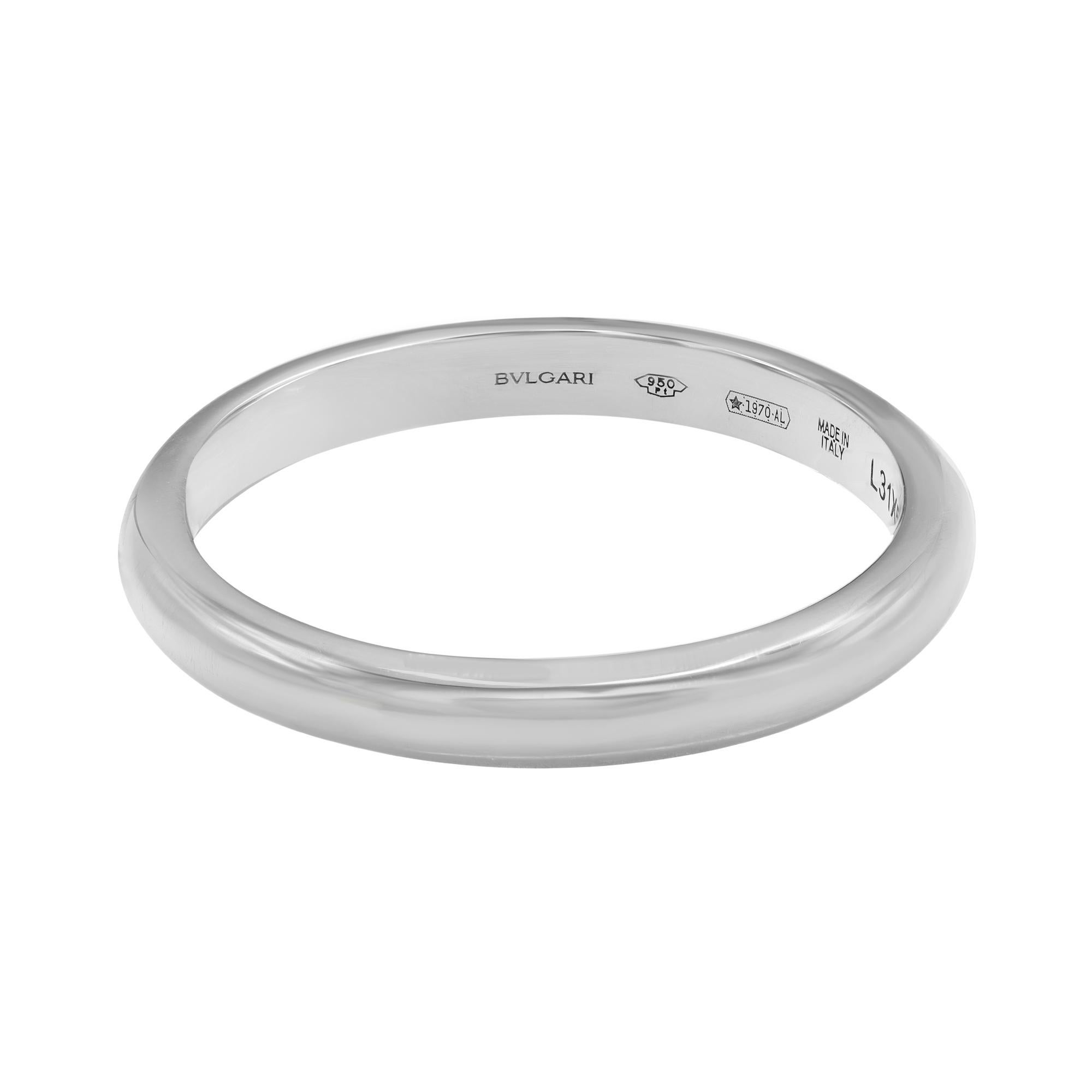 wedding band bvlgari