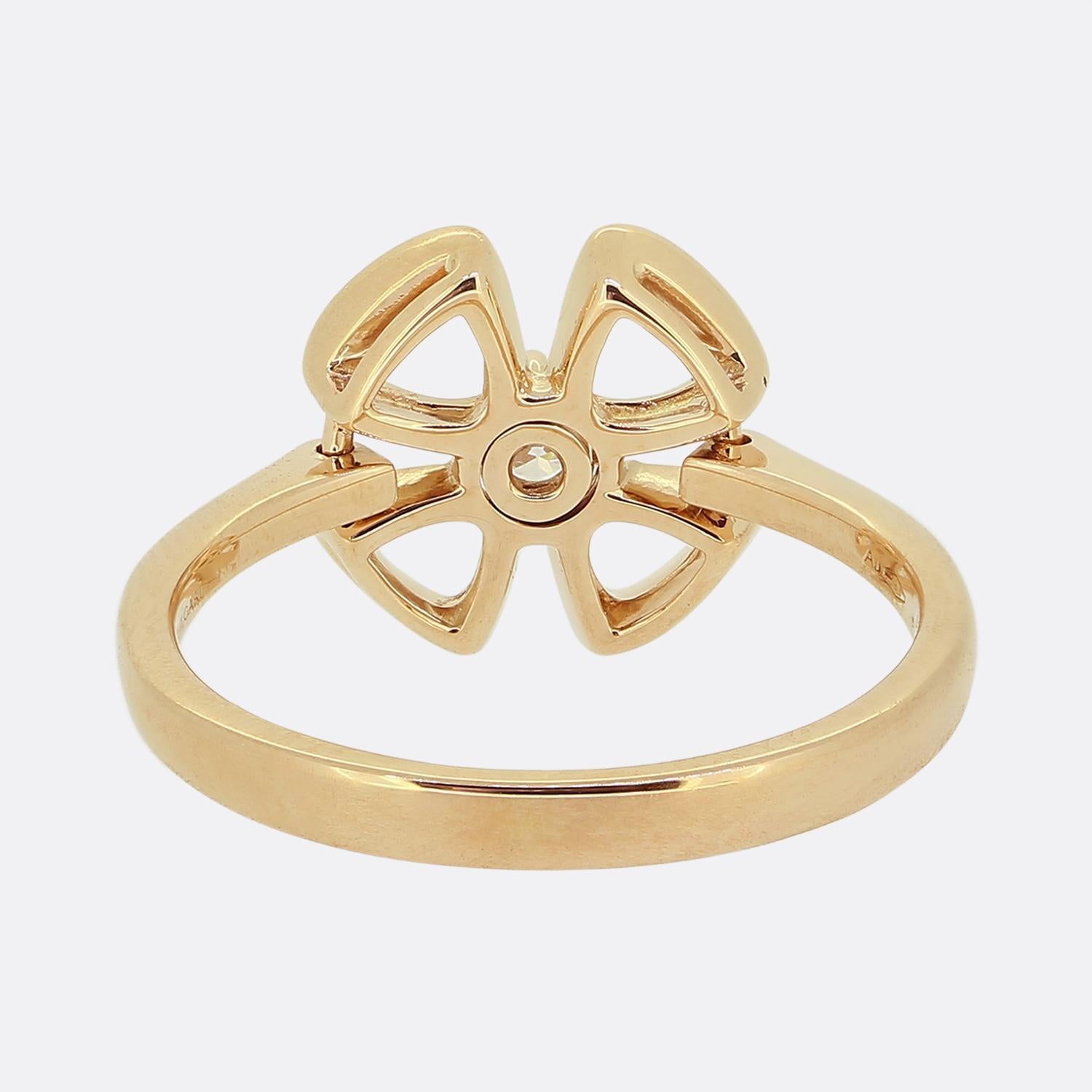 Bvlgari Fiorever Diamond Ring In Good Condition In London, GB