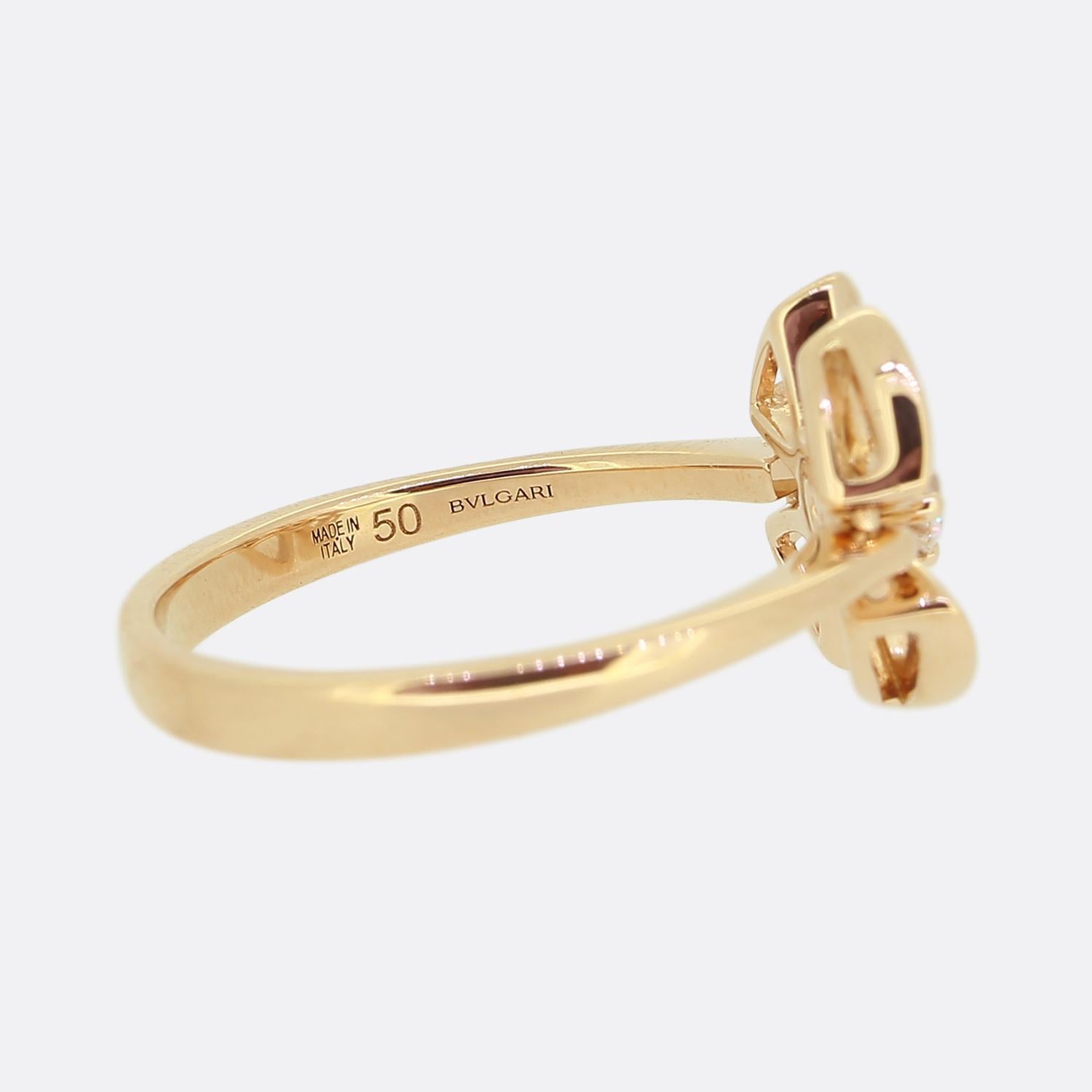 Bvlgari Fiorever Diamond Ring In Good Condition In London, GB