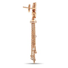 Orecchini Bvlgari Fiorever Orecchini in oro rosa 18k con 1,25ct di diamanti