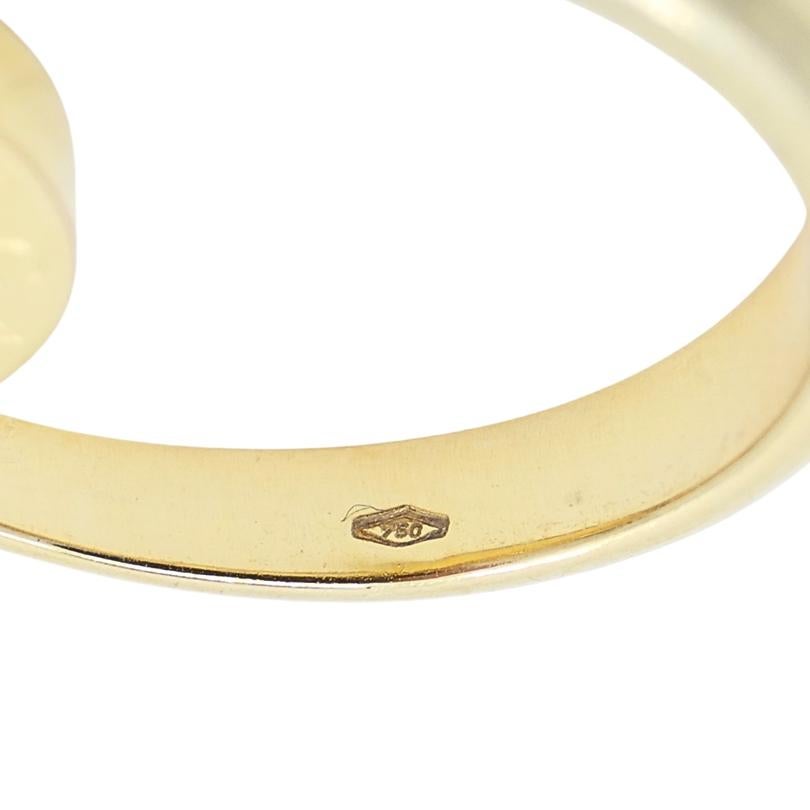 Bvlgari Flip Ring 18k Gold Coral Onyx For Sale 5