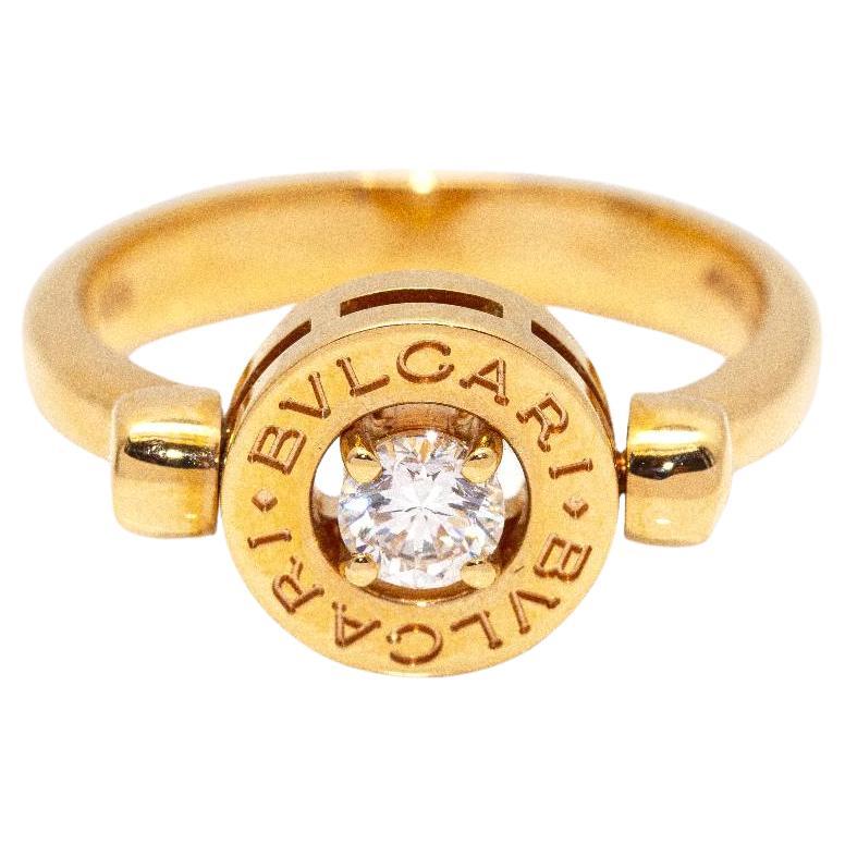BVLGARI FLIP Ring with Diamond