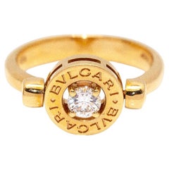 Bague BVLGARI FLIP avec diamants