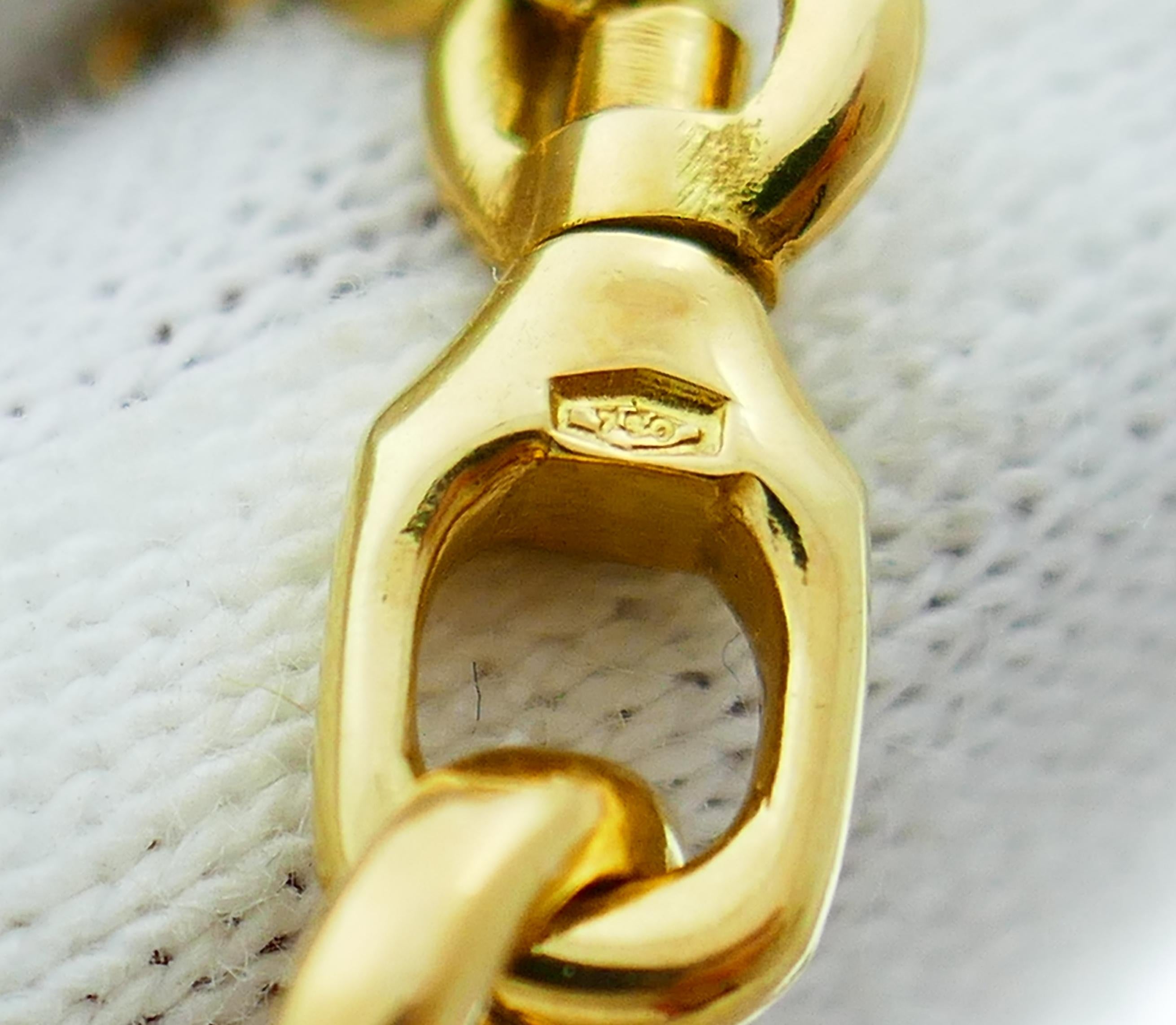 Bulgari Gems Yellow Gold Necklace Earrings Set 4