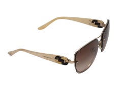 Bvlgari Gold Aviator Sunglasses
