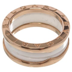 Vintage Bvlgari Gold B.Zero 1 Two Ring