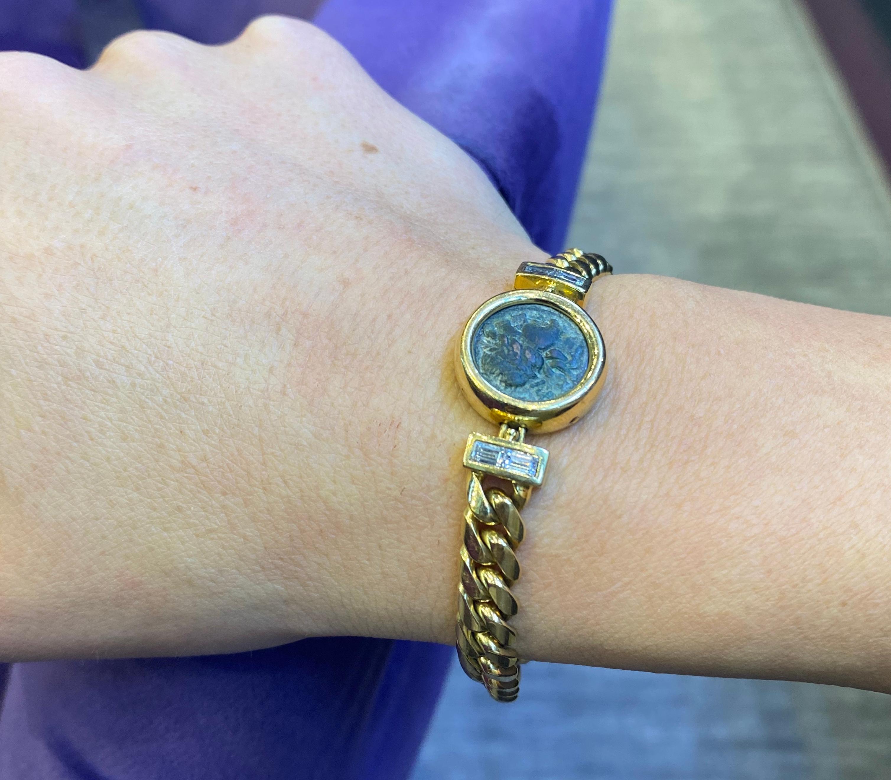 bulgari monete bracelet
