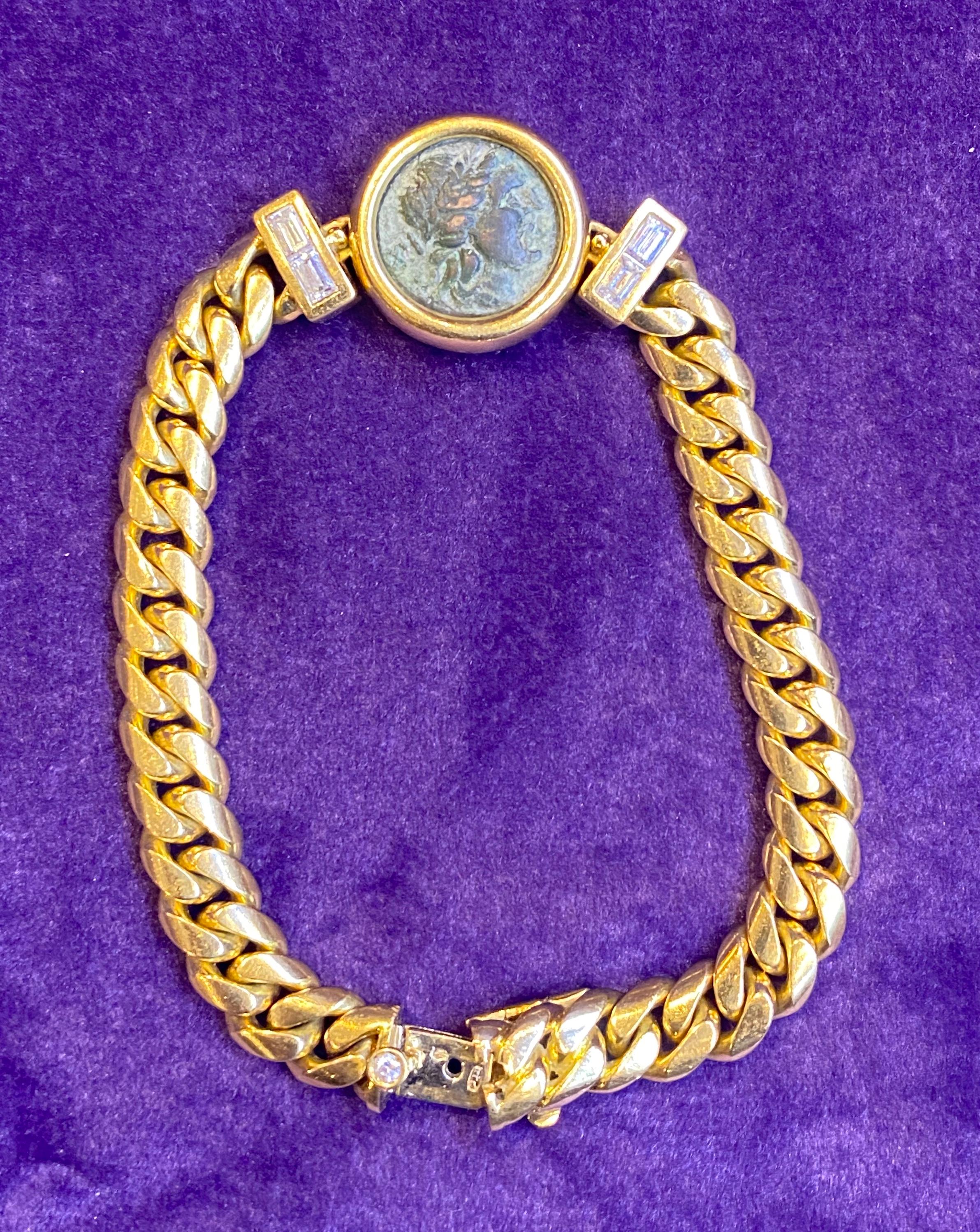 bulgari monete bracelet