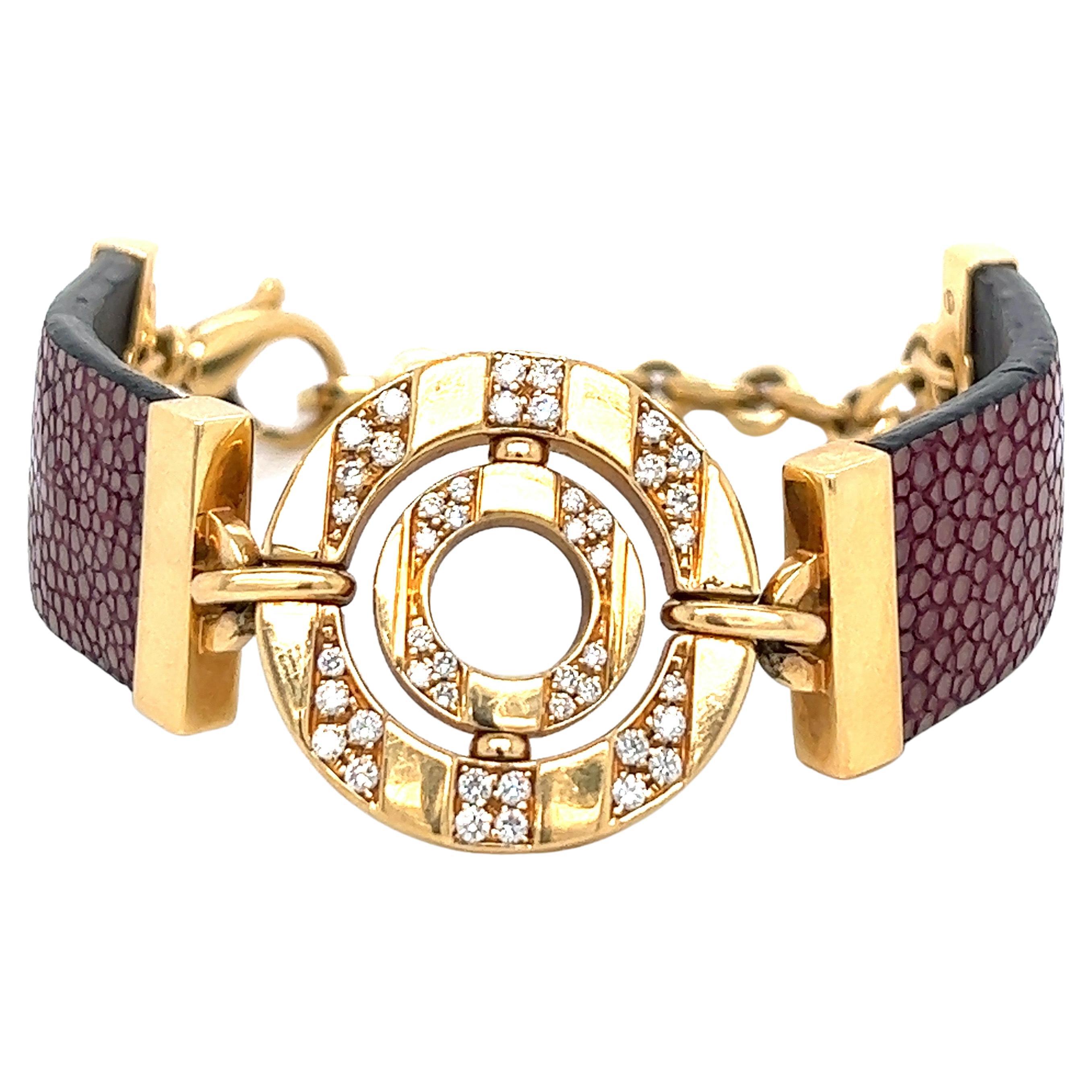 BVLGARI BULGARI TUBOGAS Tri Color SNAKE BRACELET. at 1stDibs