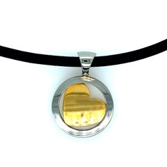 Bvlgari Gold Diamond Steel Necklace