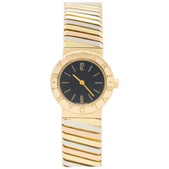 Used Bvlgari Gold Tricolor Tubogas Bb232t
