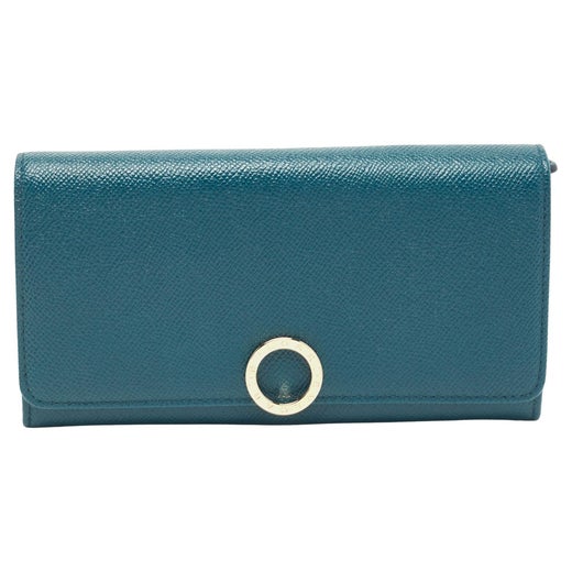 Louis Vuitton Blue Epi Leather Long Continental Sarah Wallet For Sale at  1stDibs