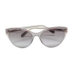 Bvlgari Grey BV 8209 Cat Eye Sunglasses