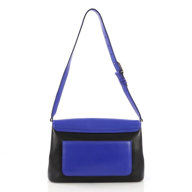 Bvlgari Icona Shoulder Bag Leather Medium at 1stDibs | bvlgari icona bag