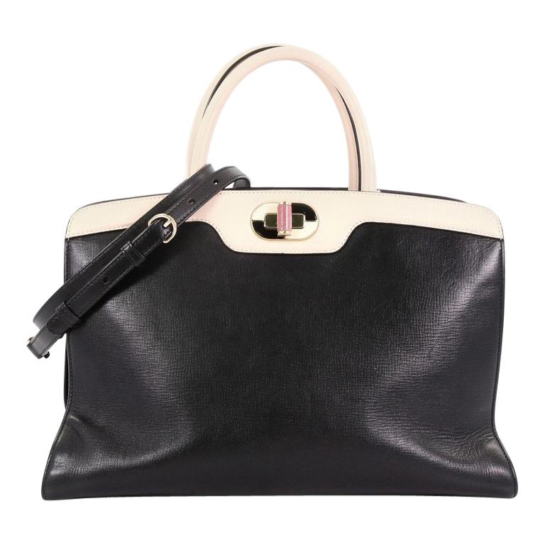 Bvlgari Isabella Rossellini Bag Leather Medium