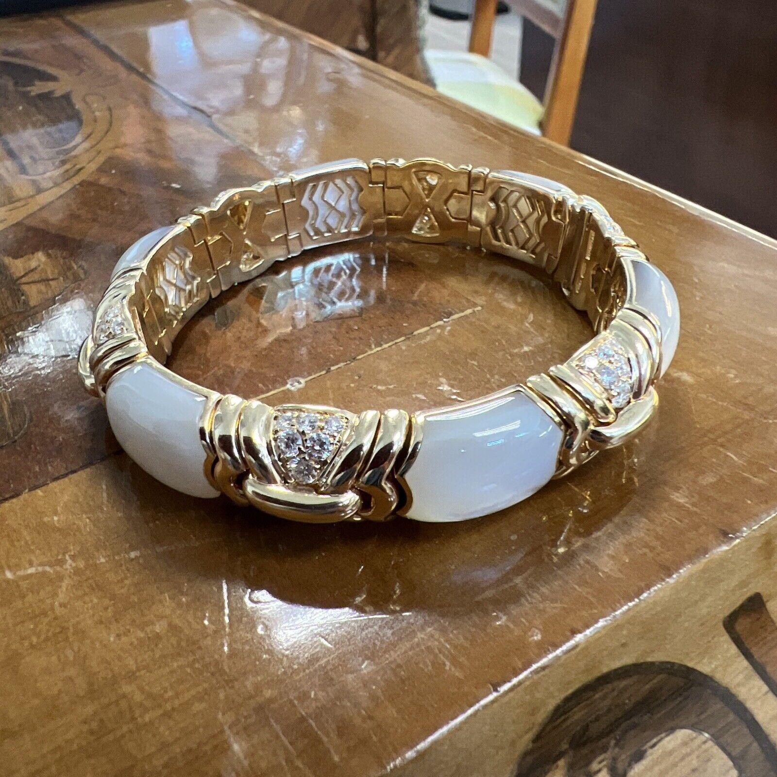 bvlgari bracelet mother of pearl