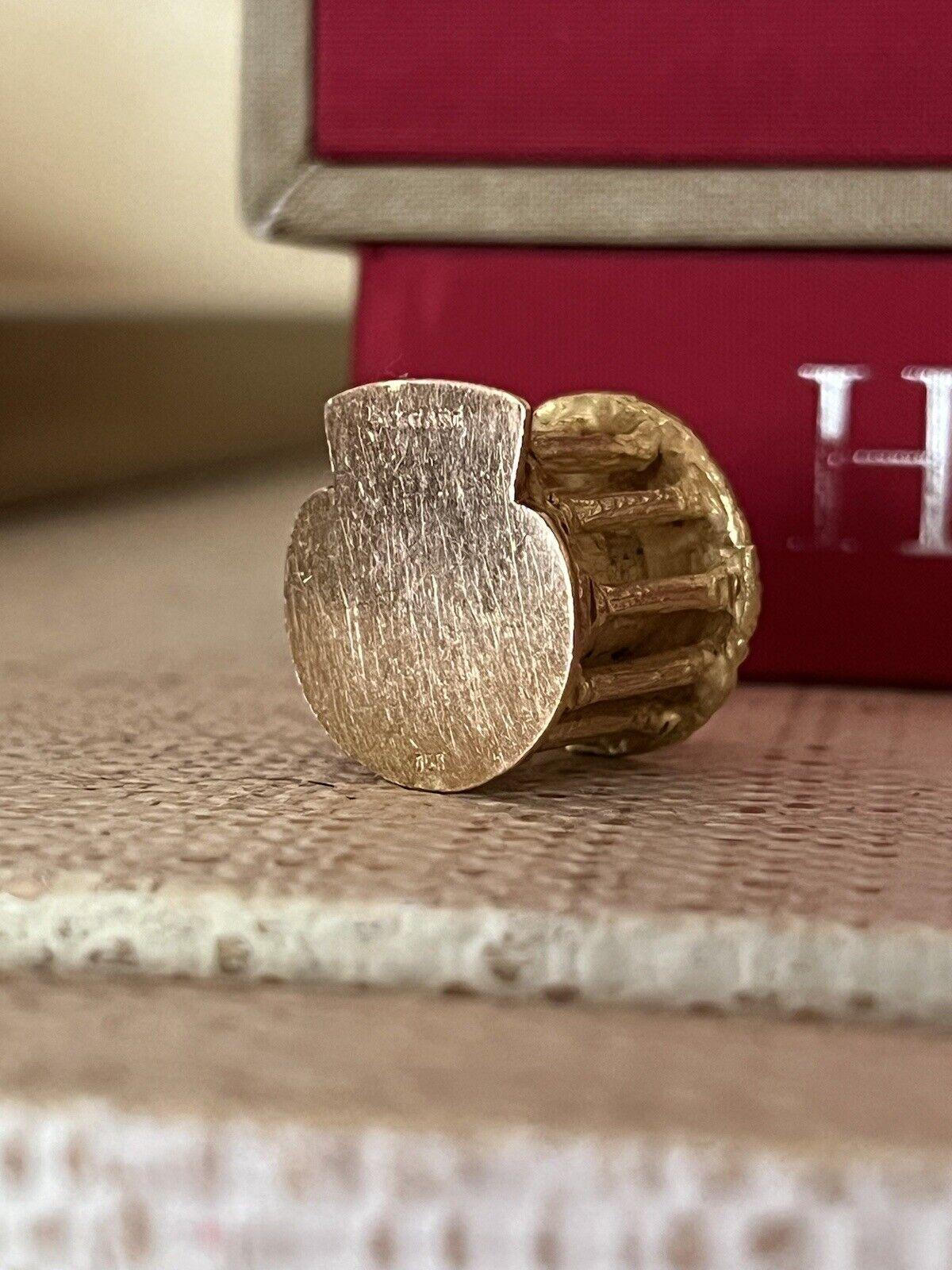 Bvlgari Italy 18k Yellow Gold Temple of Vesta Charm Pendant Vintage Circa 1970s 

Here is your chance to purchase a beautiful and highly collectible designer charm / pendant. Truly a great piece at a great price! 

Details:

The charm pendant is