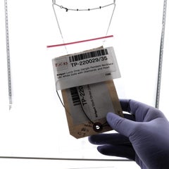 Bvlgari Lucia Drop Dangle Pendant Necklace 18K White Gold with Diamonds