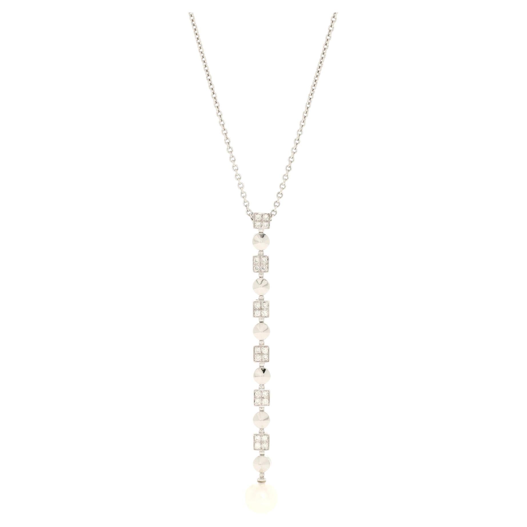 Louis Vuitton - Idylle Blossom Pendant White Gold and Diamonds - Grey - Unisex - Luxury