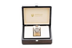 Bvlgari Lvcea 36 Steel&Gold Silver Guilloche Dial Ref LU P 36 SG