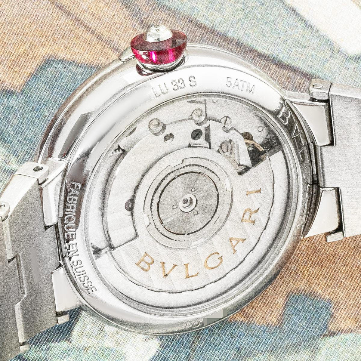 Bvlgari LVCEA Stainless Steel LU33S 3