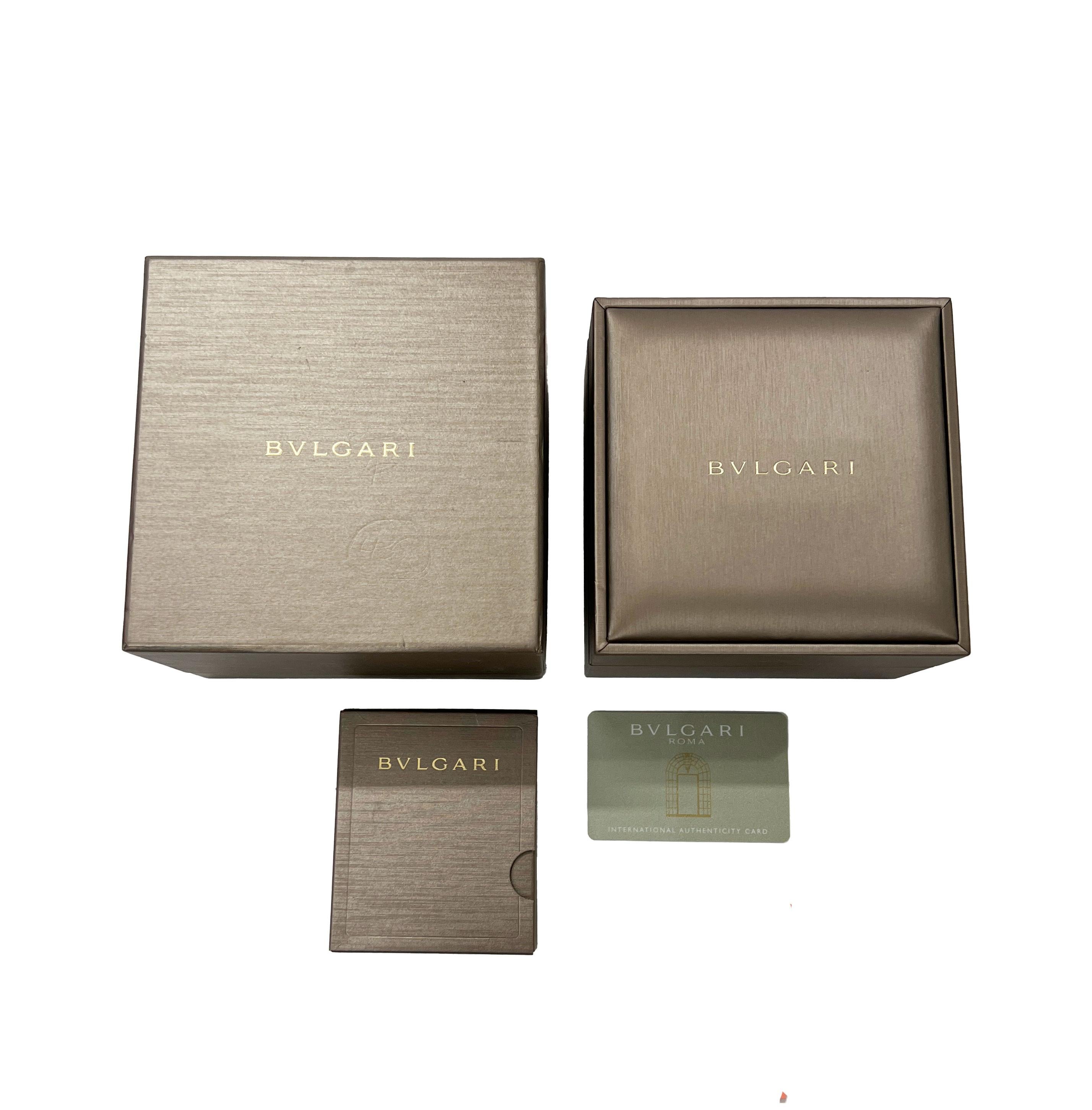 BVLGARI Lvcea Tubogas 103123 Unisex-Uhr aus 18kt Edelstahl/Roségold 2